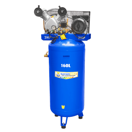 COMPRESORA DE AIRE 160L AZUL 220V 3.0HP
