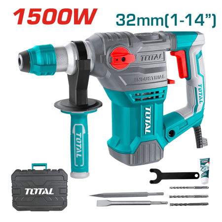 ROTOMARTILLO SDS+ 32MM 1500W 4400BPM 5.5J INDUSTRIAL BLACK