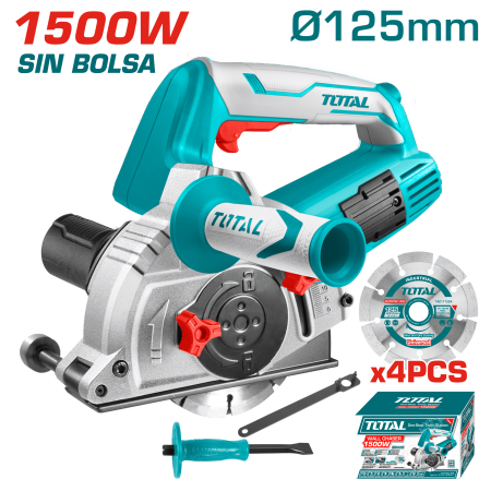 RANURADORA 1500W 125MM 10500RPM M14 INDUSTRIAL