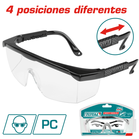 LENTES DE SEGURIDAD PC 4 NIVELES