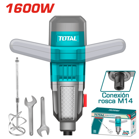 MEZCLADORA 1600W 0-800RPM M14 + ACC INDUSTRIAL