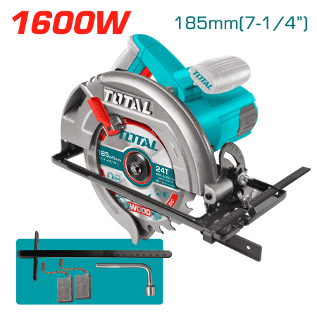 SIERRA CIRCULAR 1600W 5000RPM 185X20MM INDUSTRIAL