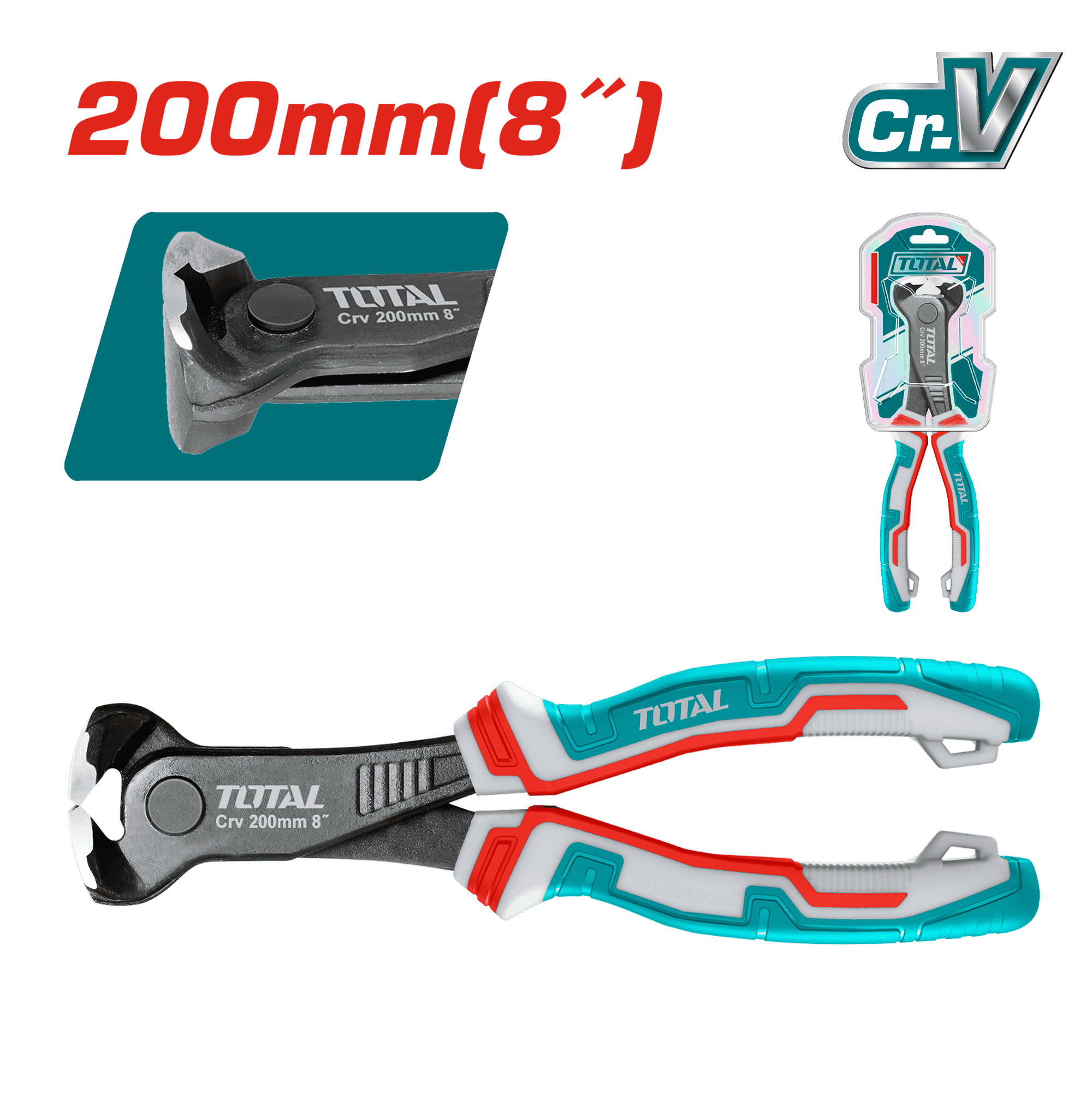 ALICATE COMBINADO EXT 8" 200MM CRV