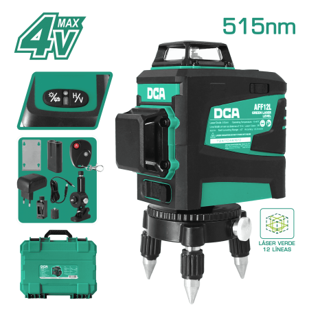 NIVEL LASER DE 12 LINEAS 3D