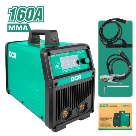 SOLDADORA INV. INTELIGENTE MMA 160A (30%) E:65% IP21S F 35A/71V