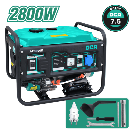 GENERADOR A GASOLINA DE 2800W - ENCENDIDO ELECTRÓNICO