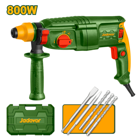 ROTOMARTILLO 26MM 800W 0-4000RPM 2.5J + MALETIN
