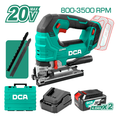 CALADORA 20V 420W 800-3500RPM MAD:120MM MET:10MM AL:20MM