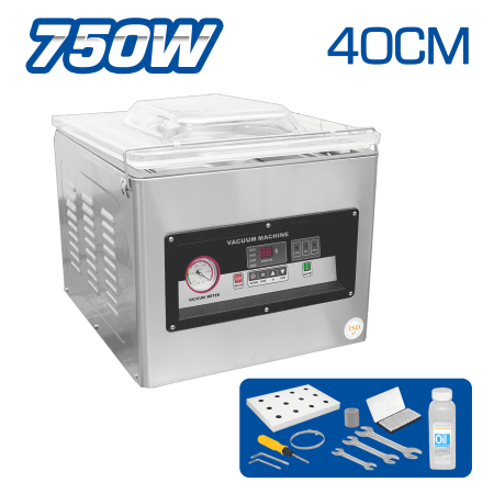 SELLADORA AL VACÍO 40CM 220V 750W
