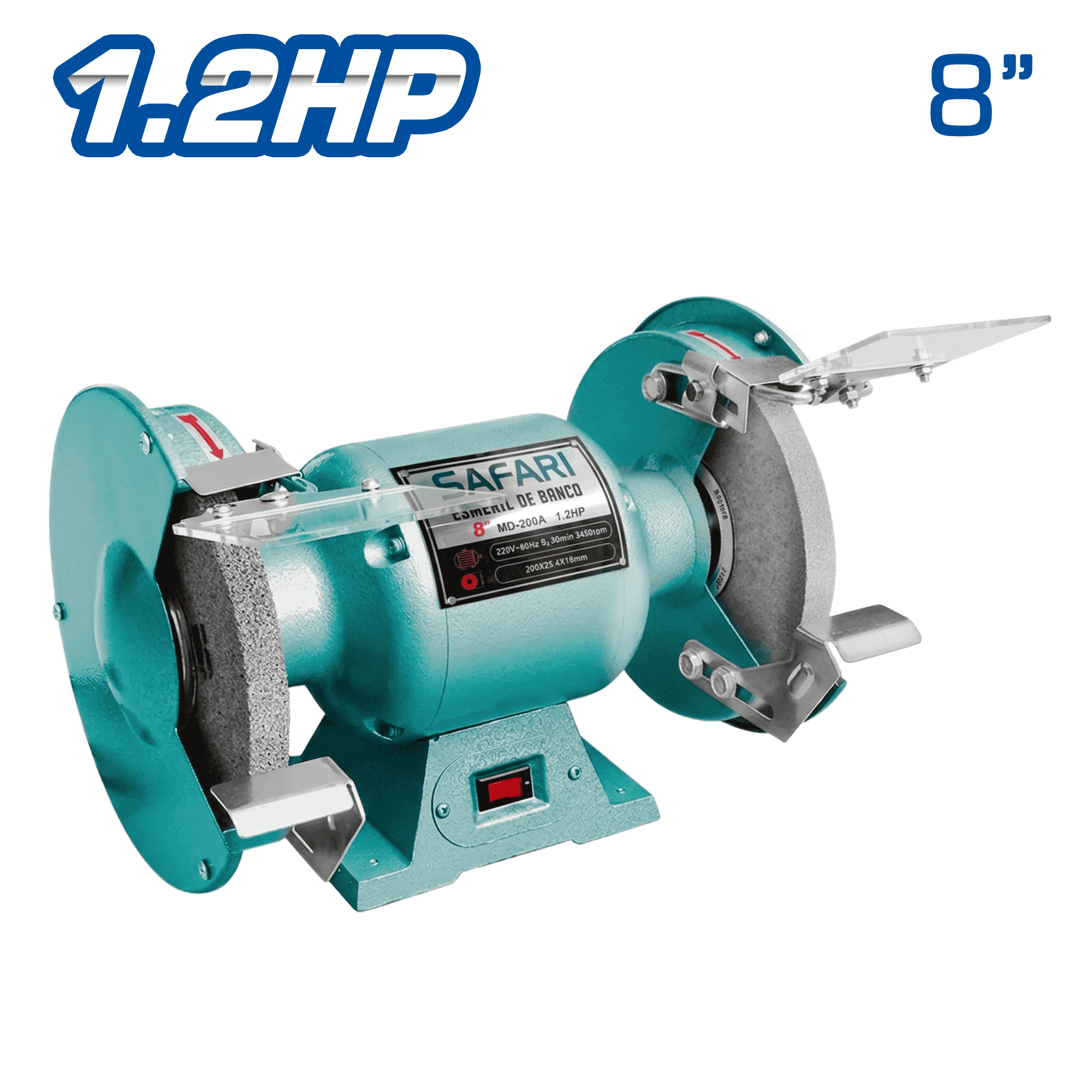 ESMERIL DE BANCO 08PULG 220V 1.2HP