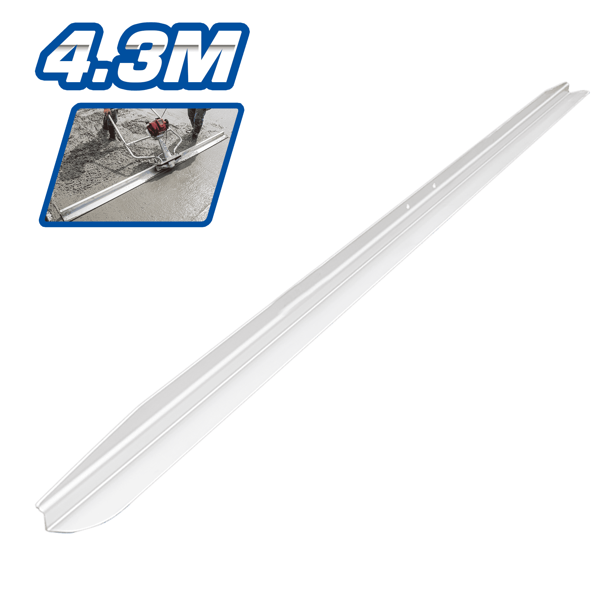 HOJA PARA ALISADOR DE ACABADOS 4.3MTS