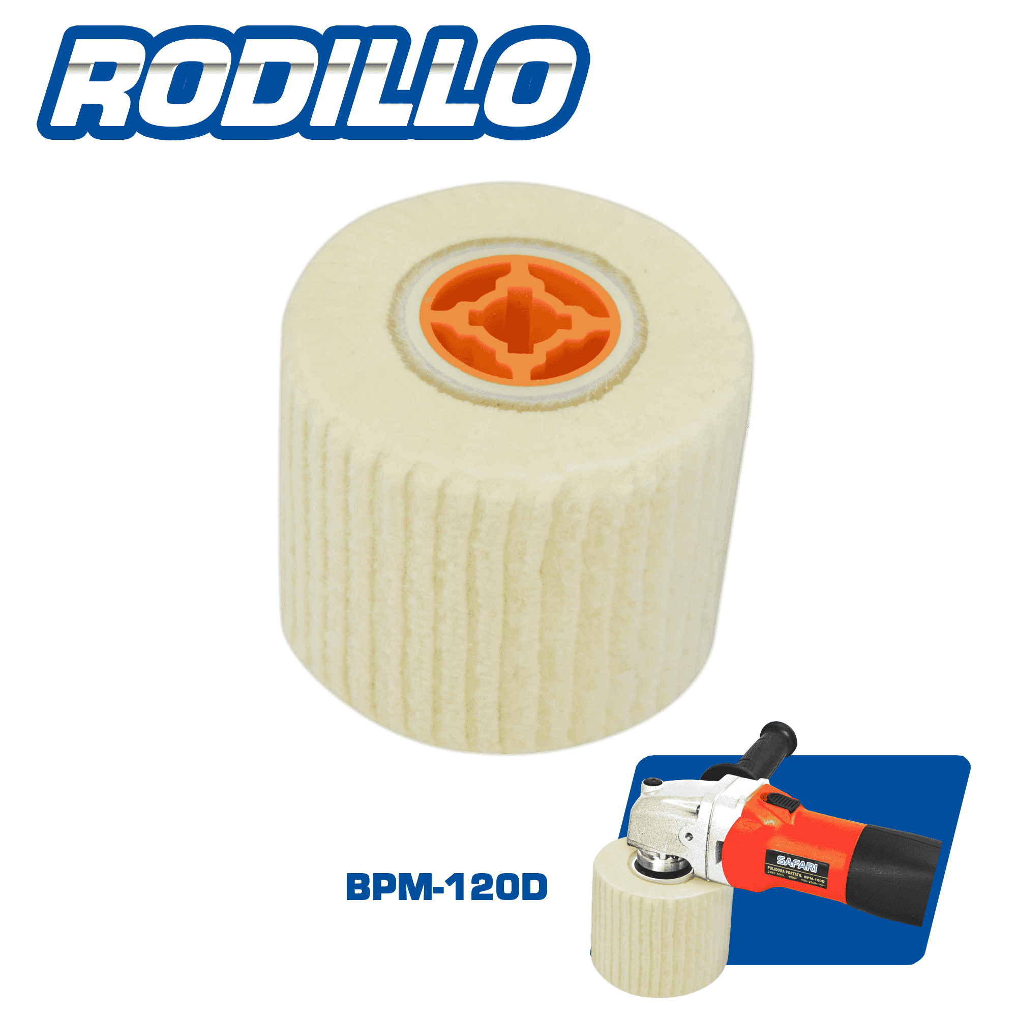 RODILLO P/PULIDORA M/LANA