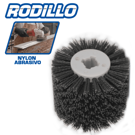 RODILLO DE NYLON ABRASIVO P/PULIDORA ELECTRICA