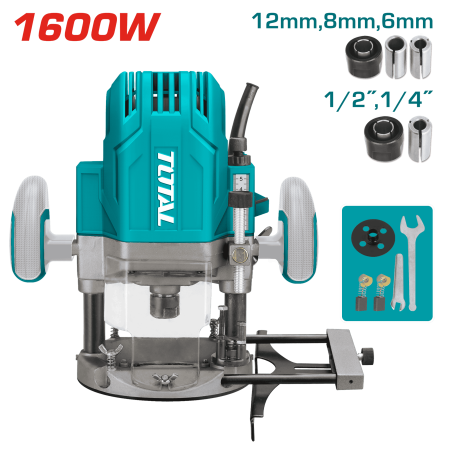 RUTEADORA 220V 1600W 22000RPM INDUSTRIAL