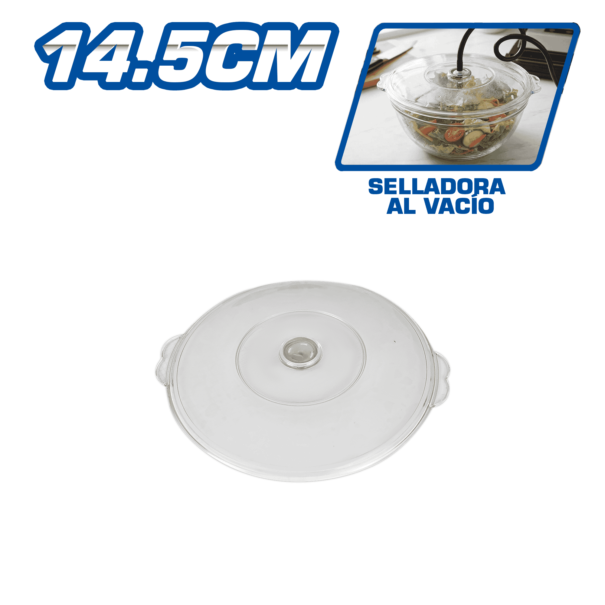 TAPA PARA SELLADORA AL VACÍO 14.5 CM