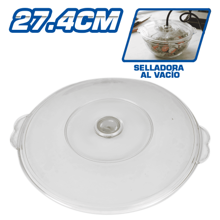 TAPA PARA SELLADORA AL VACÍO 27.4 CM