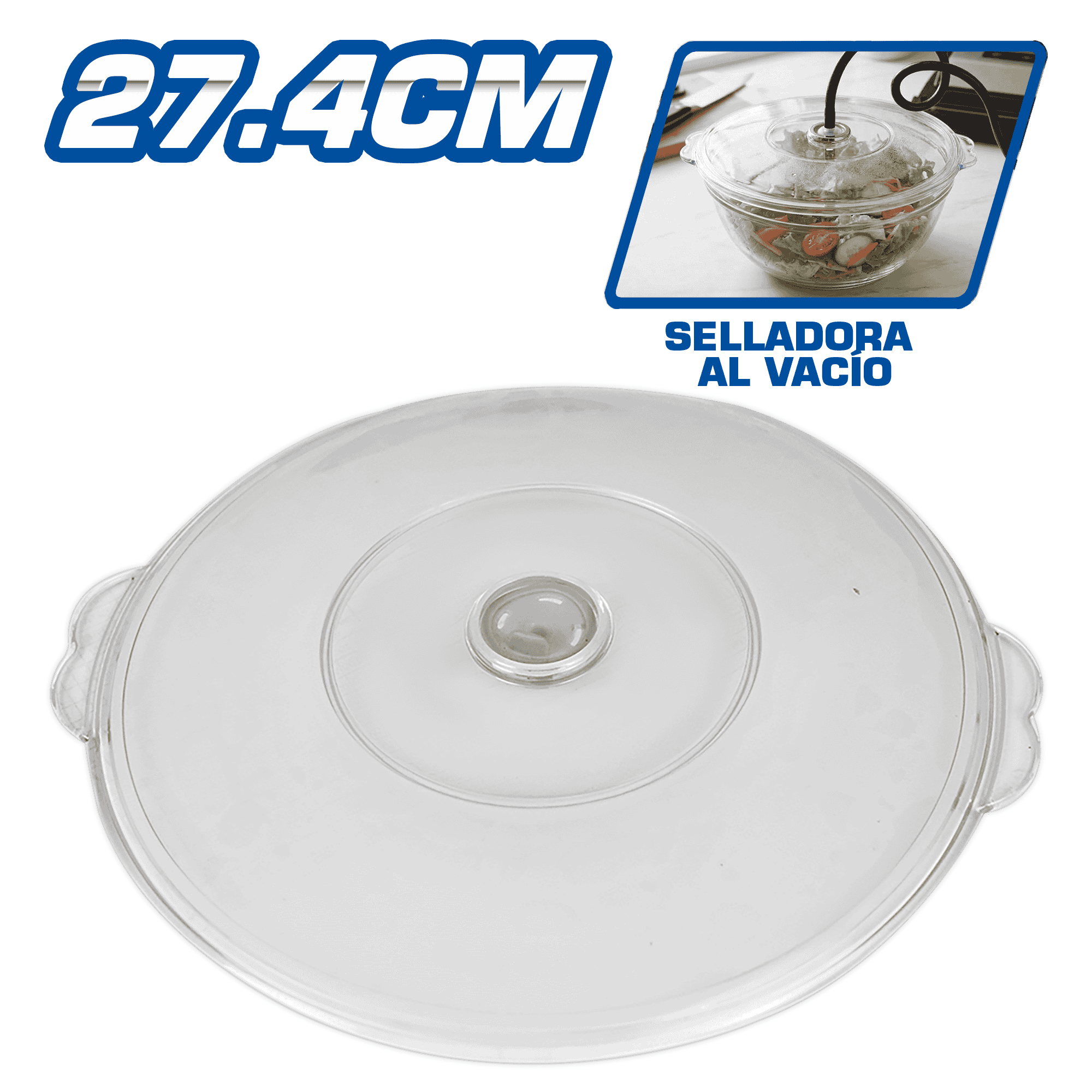 TAPA PARA SELLADORA AL VACÍO 27.4 CM
