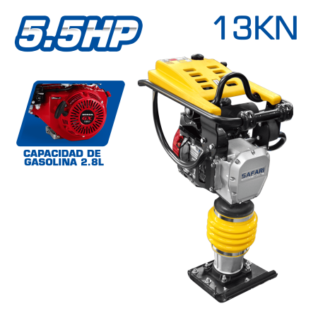 APISONADOR 5.5HP 13KN C/MOTOR HONDA GX160 C/CUBIERTA