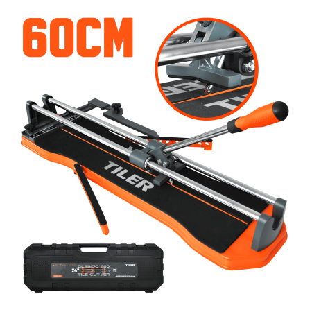 CORTA MAYOLICA PROF 60CM MAX:14MM BASE ACERO: 1.8MM MANGO TPR + MALETIN BMC