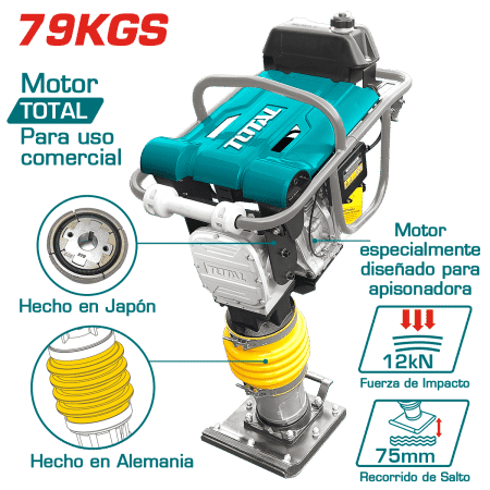 APISONADOR 3.2KW (4.0HP) 79KG 12KN 640-680RPM