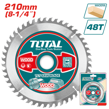 DISCO DENTADO TCT 210MM 48T PARA INGLETADORA TMS2001 INDUSTRIAL