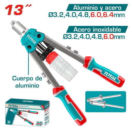 REMACHADORA 13'' ALUMINIO REM: ACERO INOX / ALUMINIO INDUSTRIAL