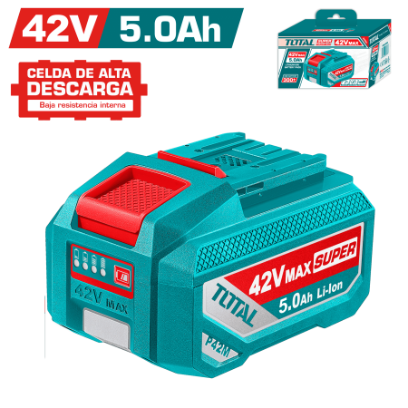 BATERIA LI-ION 42V 5.0AH C/INDICADOR LED SUPER TABLESS CELLS (TC)