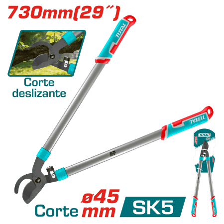 TIJERA PODADORA 730MM(29'') DIA45MM SK5 +TEFLON INDUSTRIAL