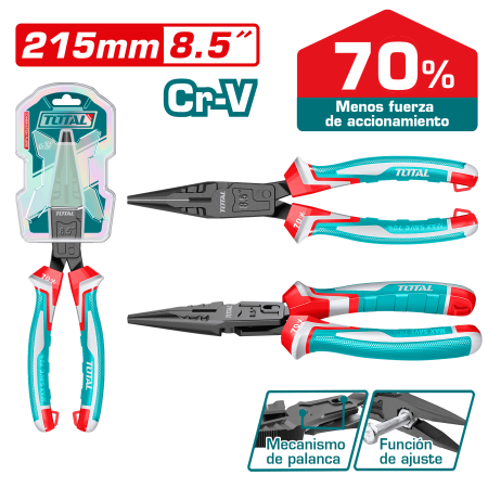 PINZA LARGA ACC COMPUESTA 215MM(8.5PULG) CR.V MEJ:70% INDUSTRIAL