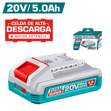 BATERIA LI-ION 20V 5.0AH SUPER TC INDUSTRIAL