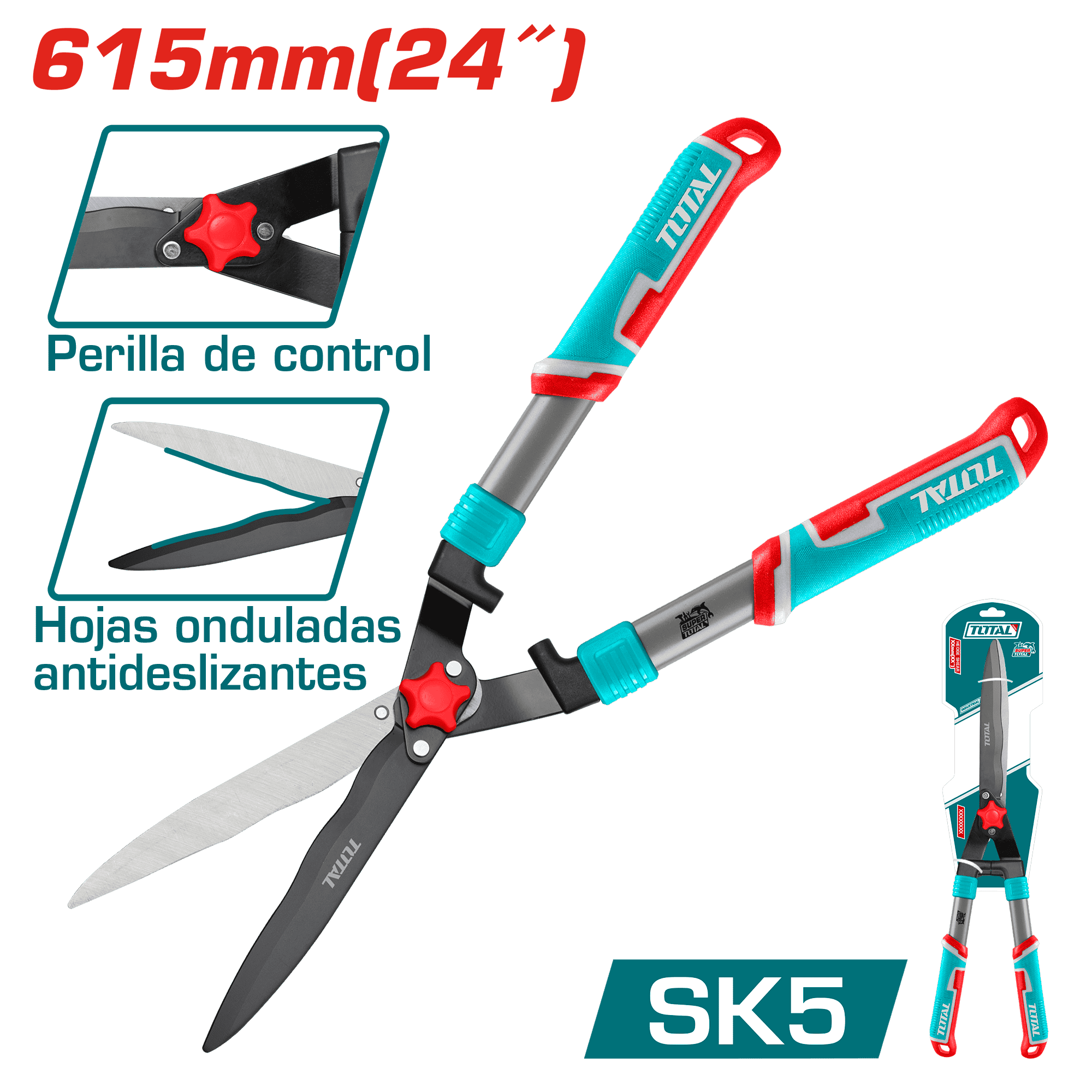 TIJERA JARDINERIA 24''(615MM) SK5 +TEFLON INDUSTRIAL