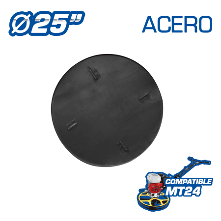 PLATO P/ALISADOR DE CONCRETO 25" P/MT24
