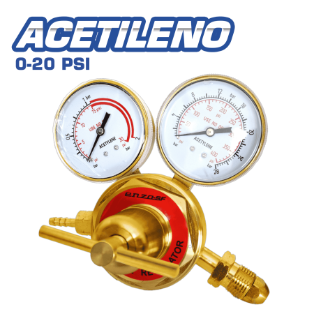 REGULADOR DE ACETILENO