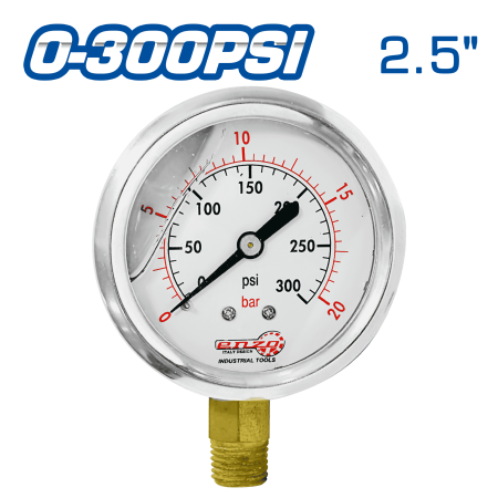 MANOMETRO LIQUIDO 2.3PULG 0-300PSI