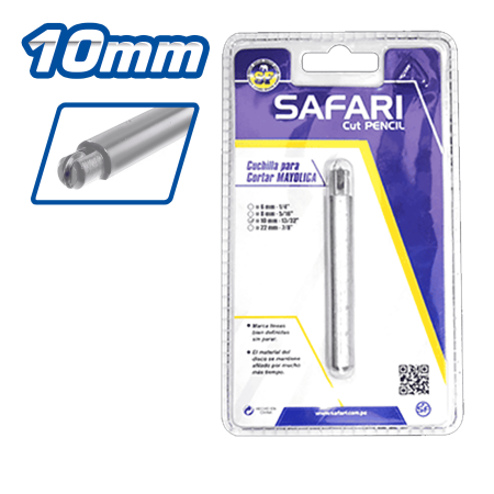 RODEL PARA CORTA MAYOLICA SILVER 10MM