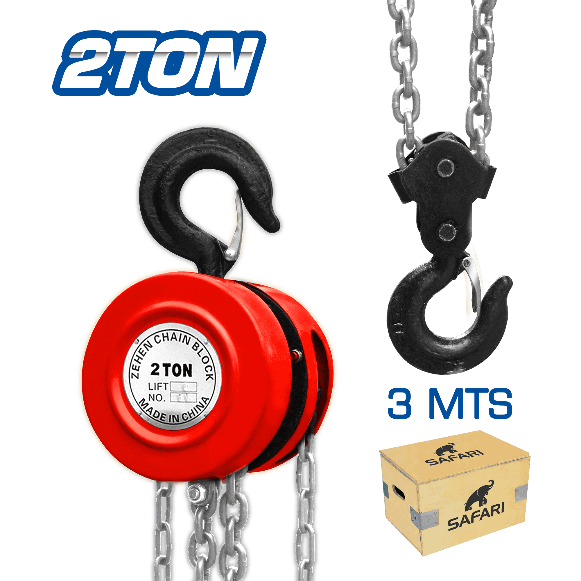 TECLE PESADO 02TON 3M