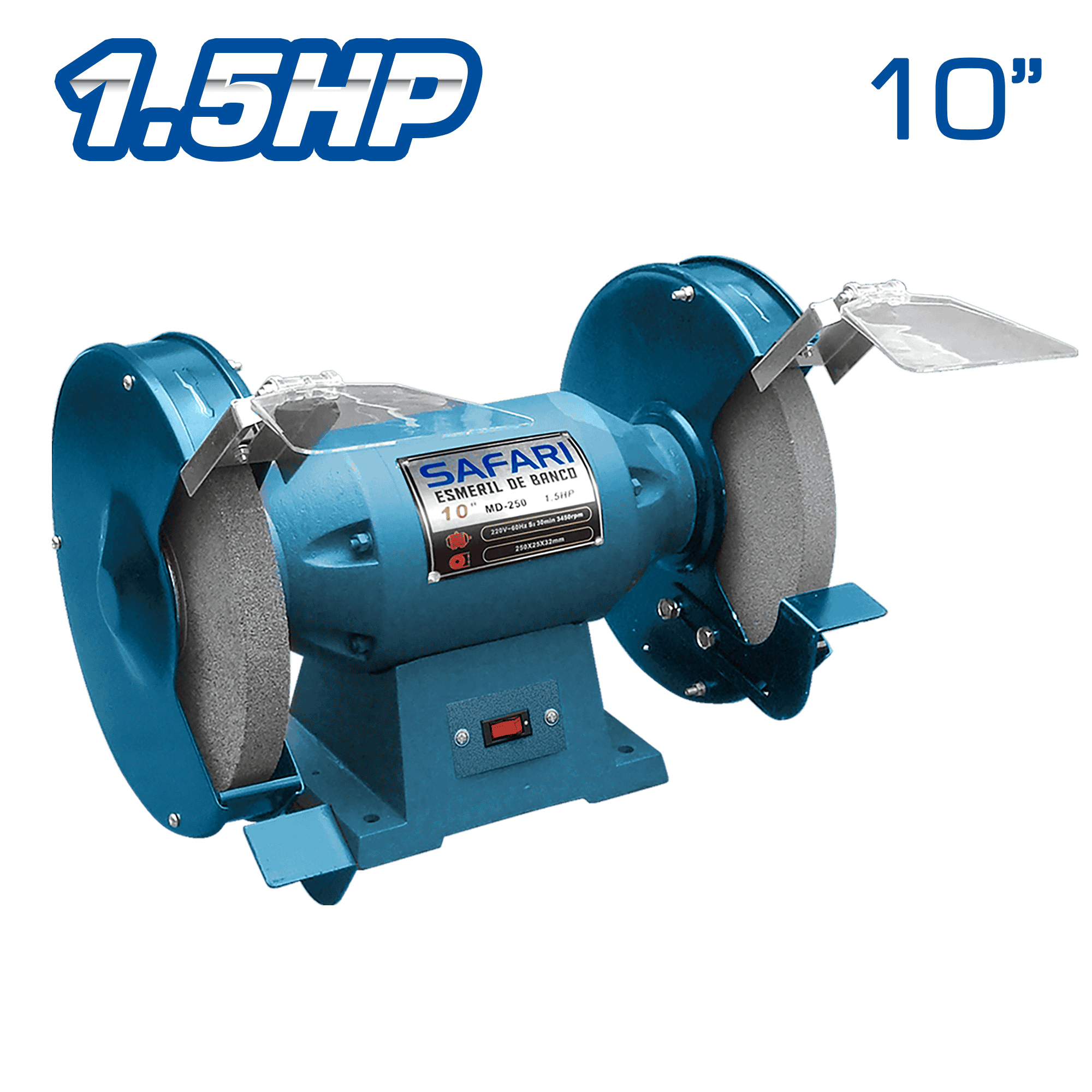 ESMERIL DE BANCO 10PULG 220V 1.5HP - HEAVY DUTY