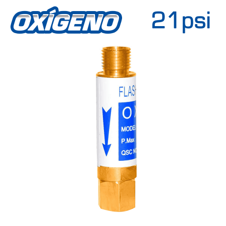 ARRESTOR P/CAÑA DE CORTE-OXIGENO