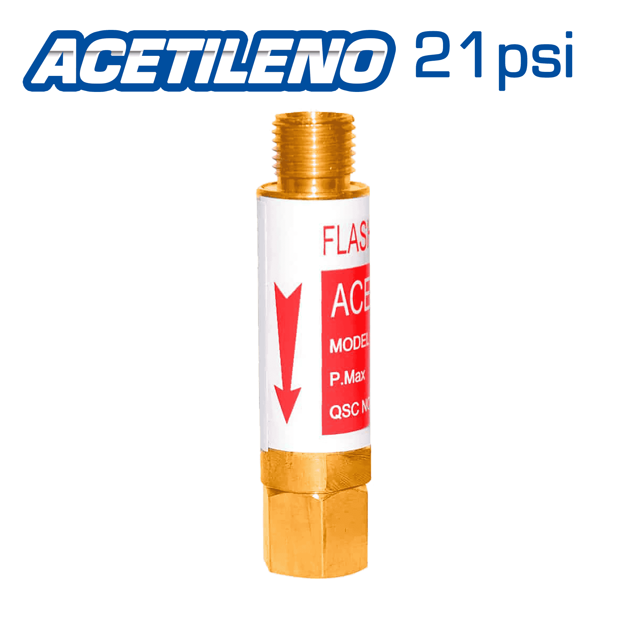 ARRESTOR P/CAÑA DE CORTE-ACETILENO