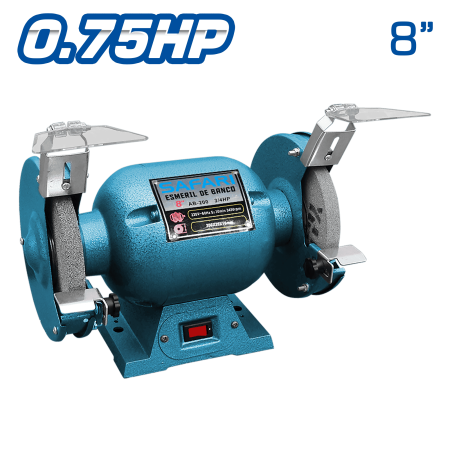 ESMERIL DE BANCO 08PULG 220V 0.75HP 60HZ