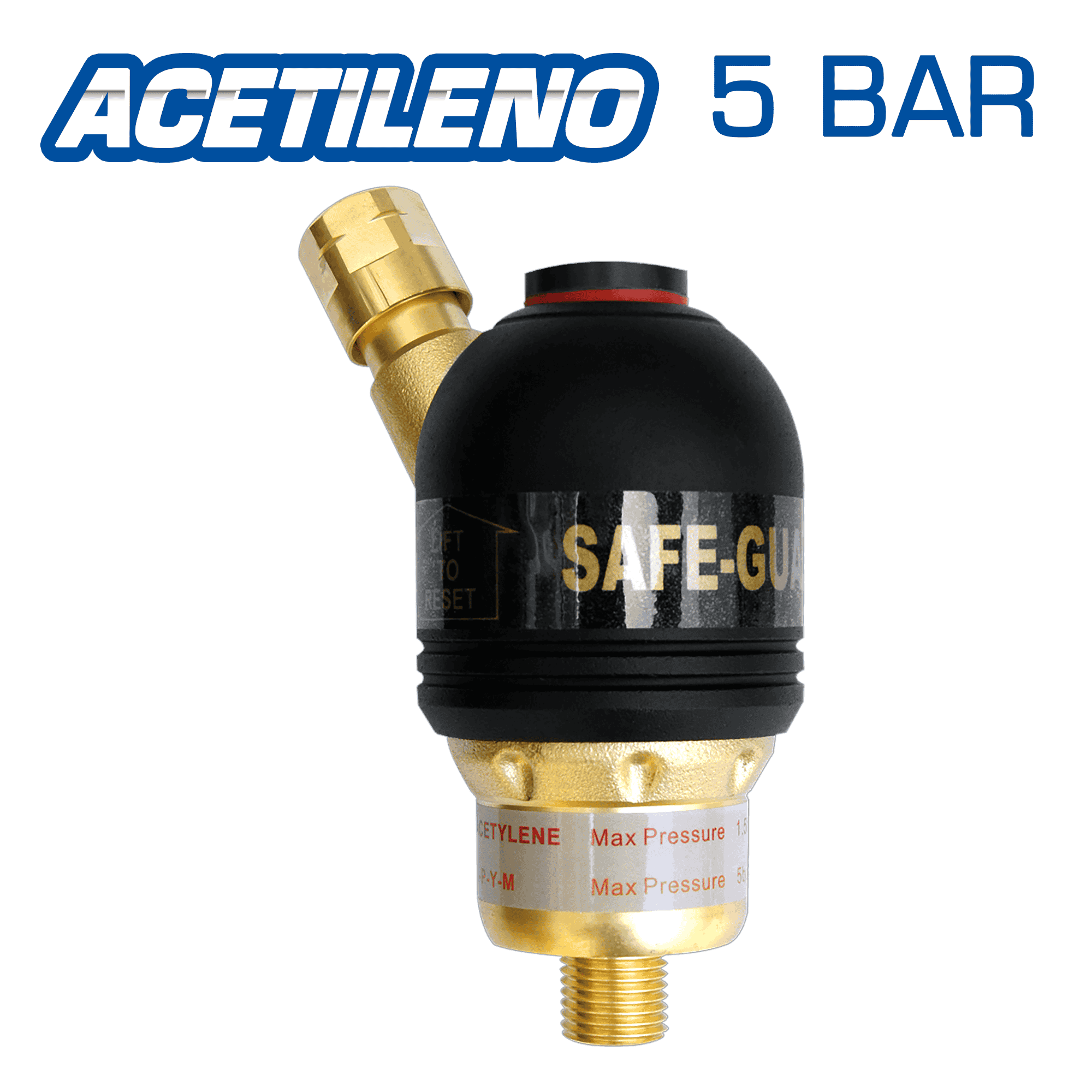 ARRESTOR P/REGULADOR MAX SEGURIDAD-ACETILENO