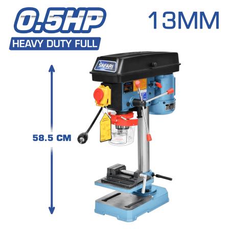 TALADRO BANCO 13MM 220V 0.5HP HEAVY DUTY FULL