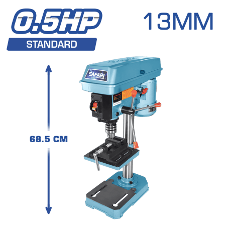TALADRO BANCO 13MM 220V 0.5HP STANDARD