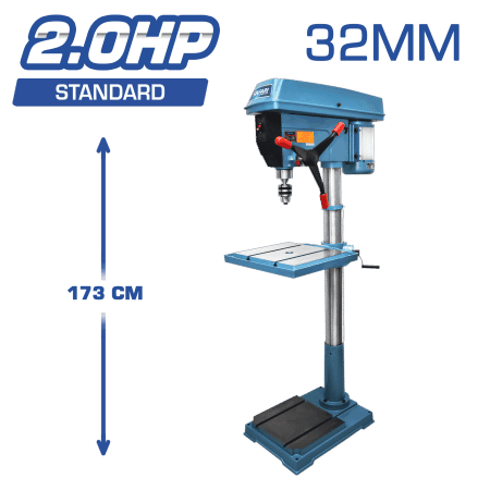 TALADRO BANCO 32MM 220V 2.0HP STANDARD