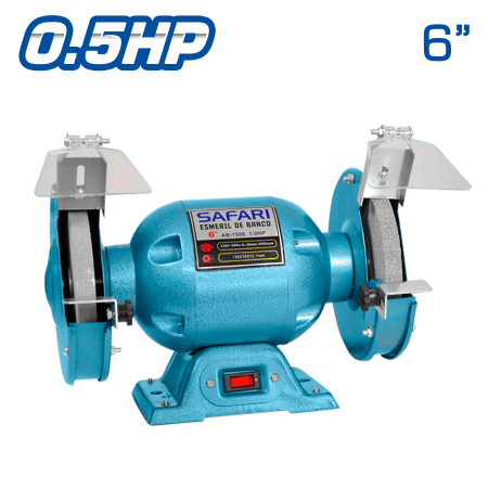 ESMERIL DE BANCO 06PULG 220V 0.5HP - ACERO