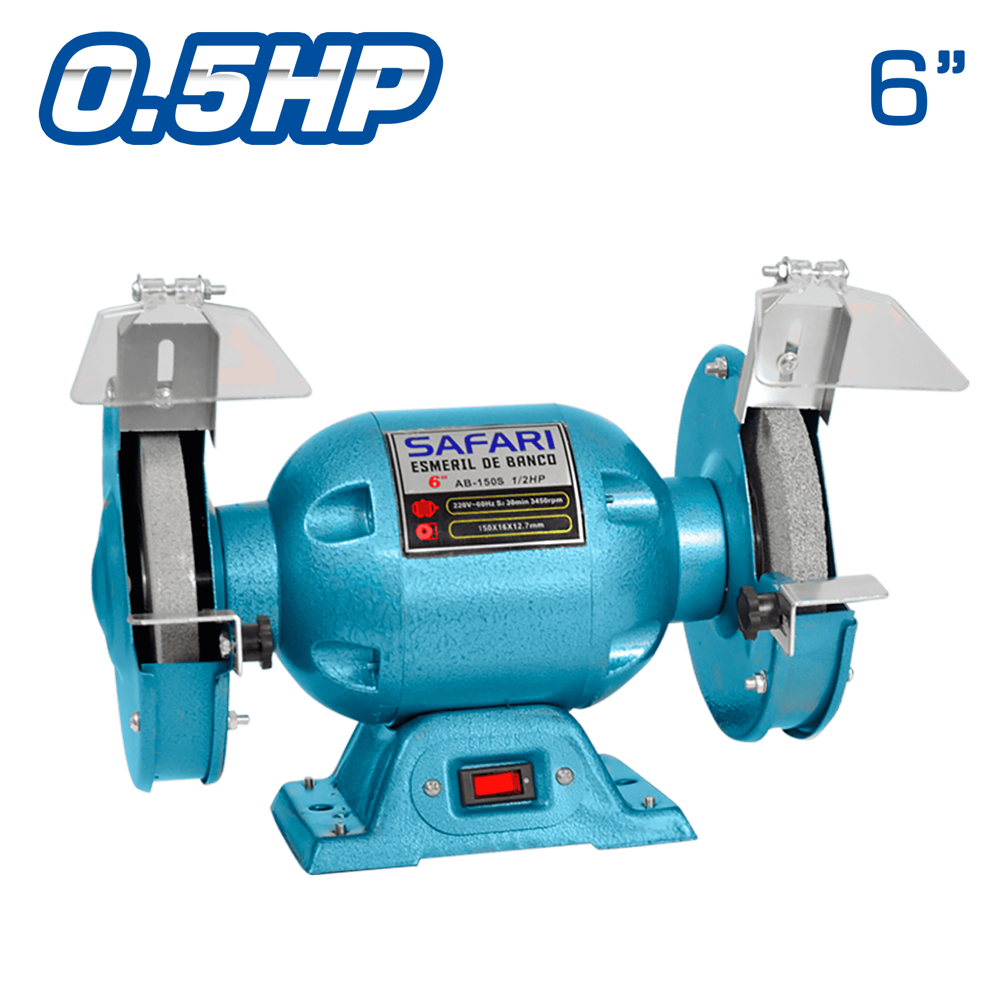 ESMERIL DE BANCO 06PULG 220V 0.5HP - ACERO