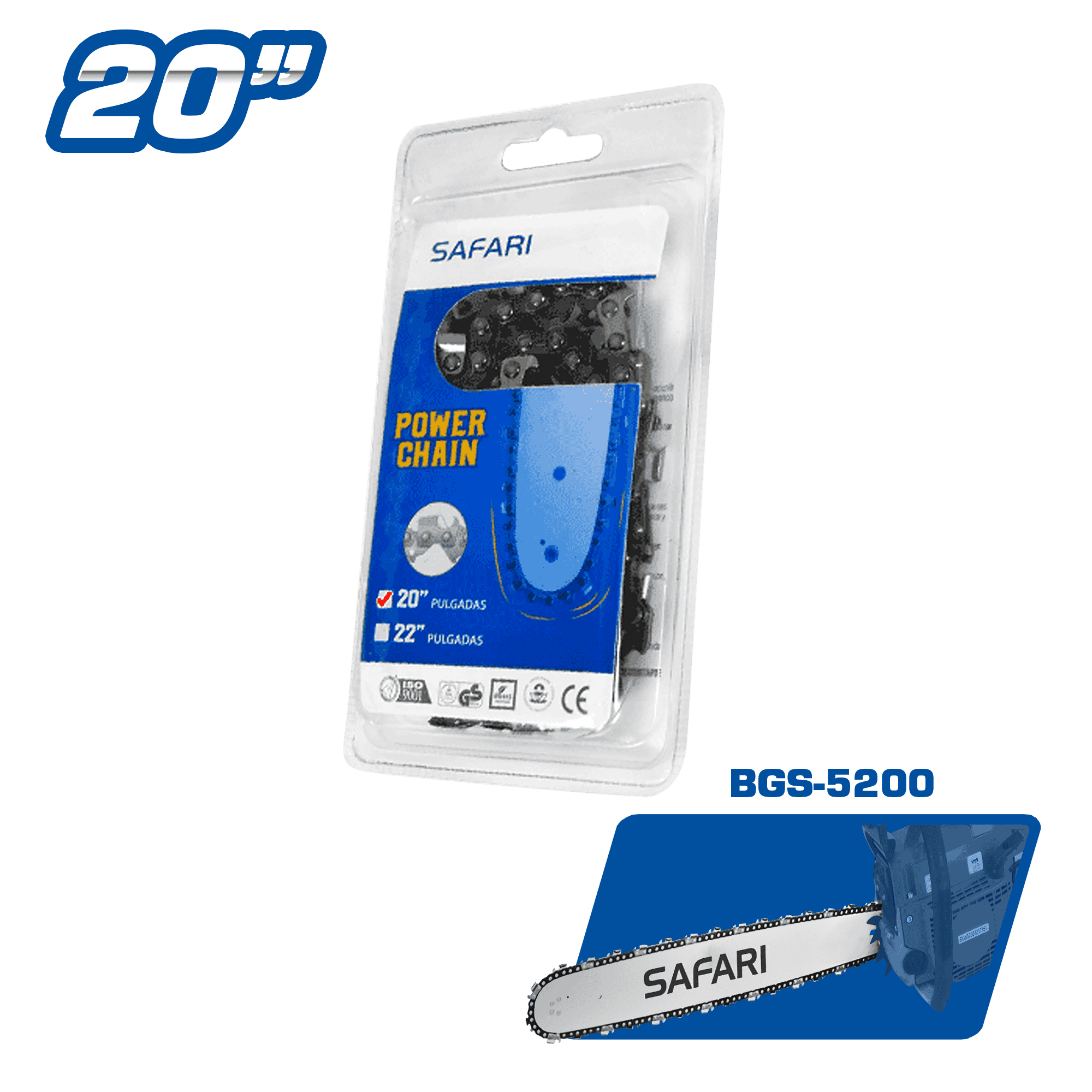 CADENA P/MOTOSIERRA BGS-5200