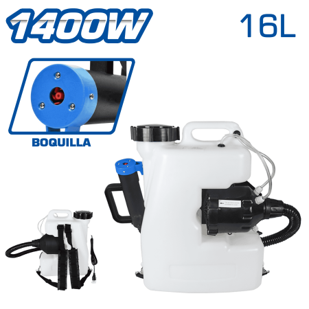 NEBULIZADOR ELECTRICO 16L 1400W 0-50 MIC