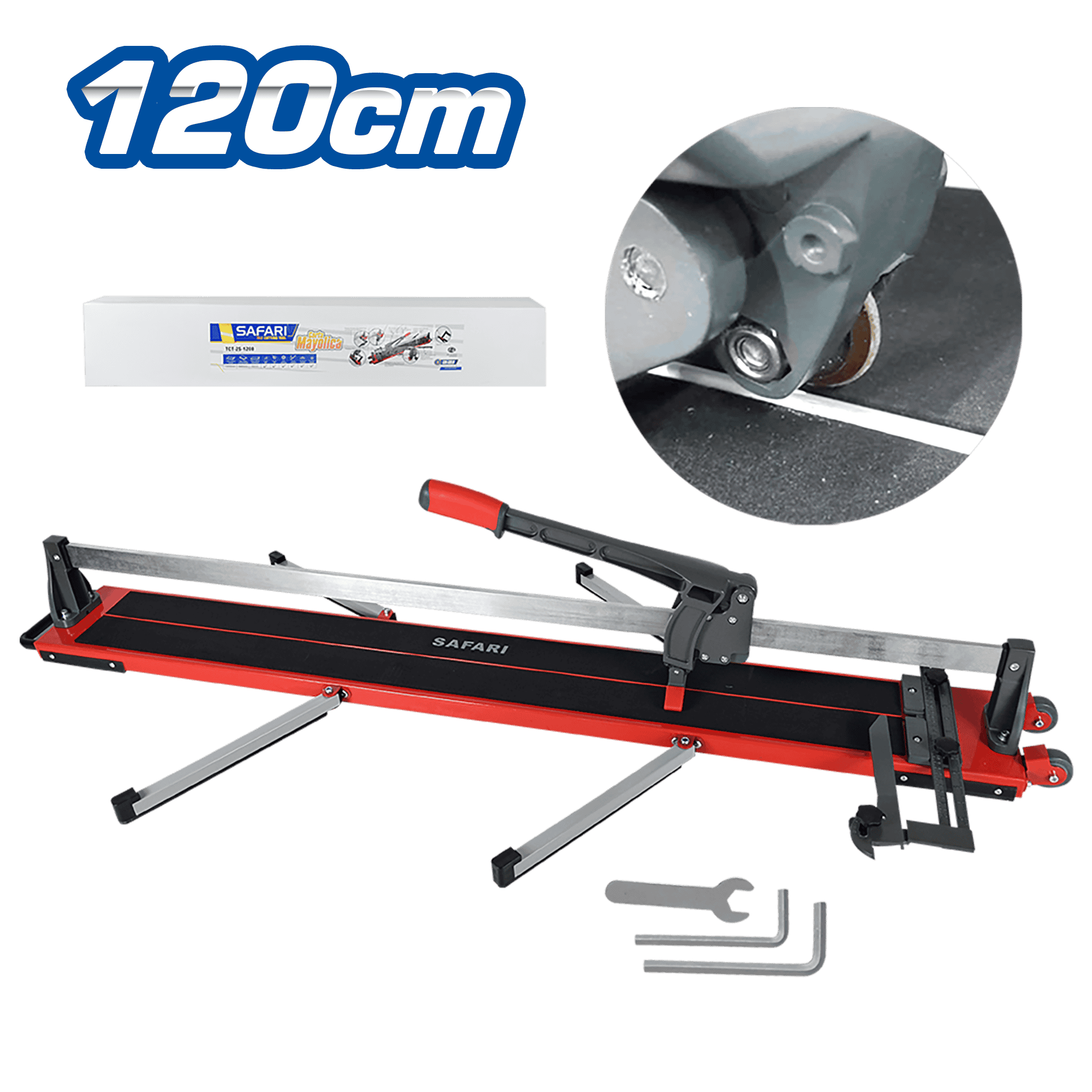 CORTA MAYOLICA PROF DE ACERO 120CM - DISCO
