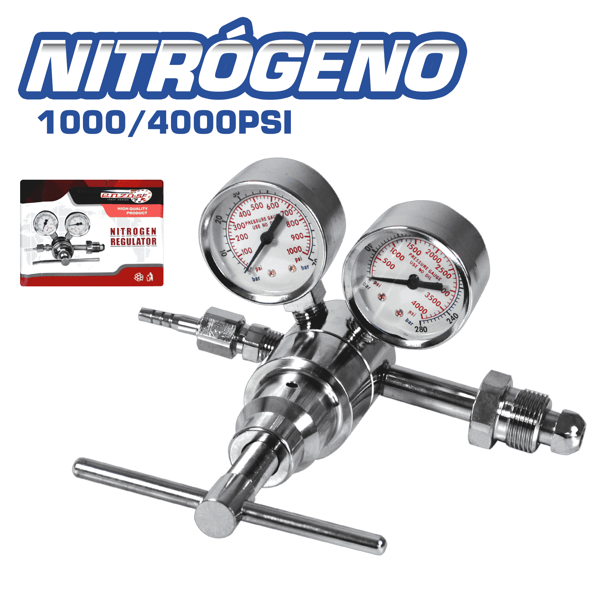REGULADOR DE NITROGENO P/OXICORTE 1000 / 4000PSI